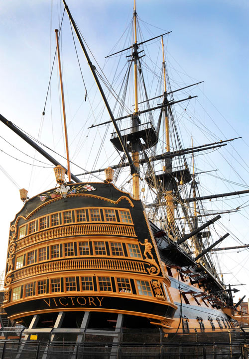 HMS victory rigging